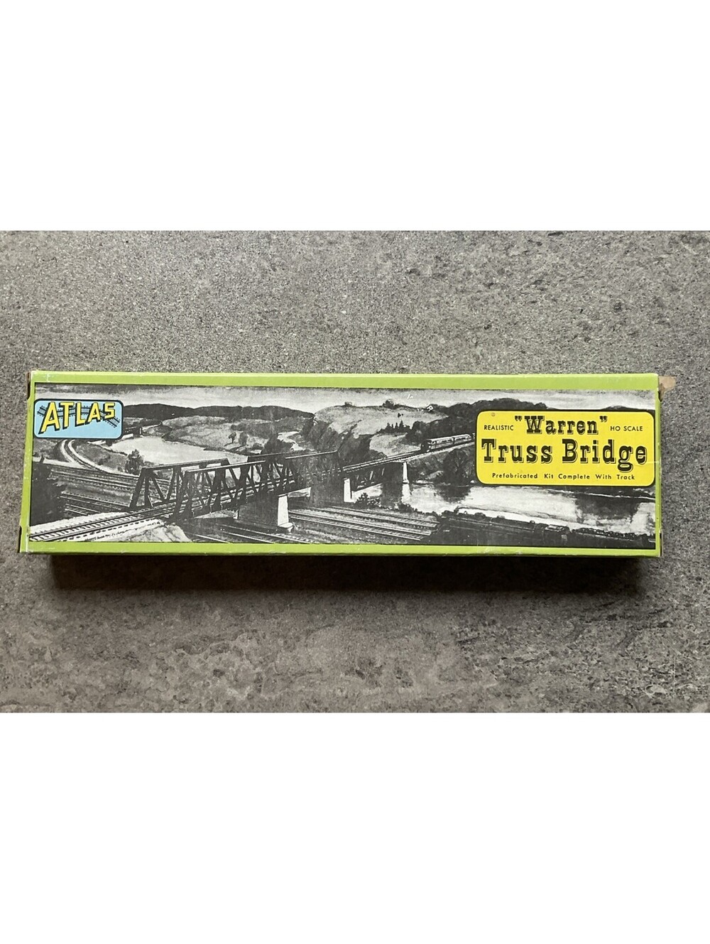 Atlas 83 HO Scale Warren Truss Bridge Kit new in box